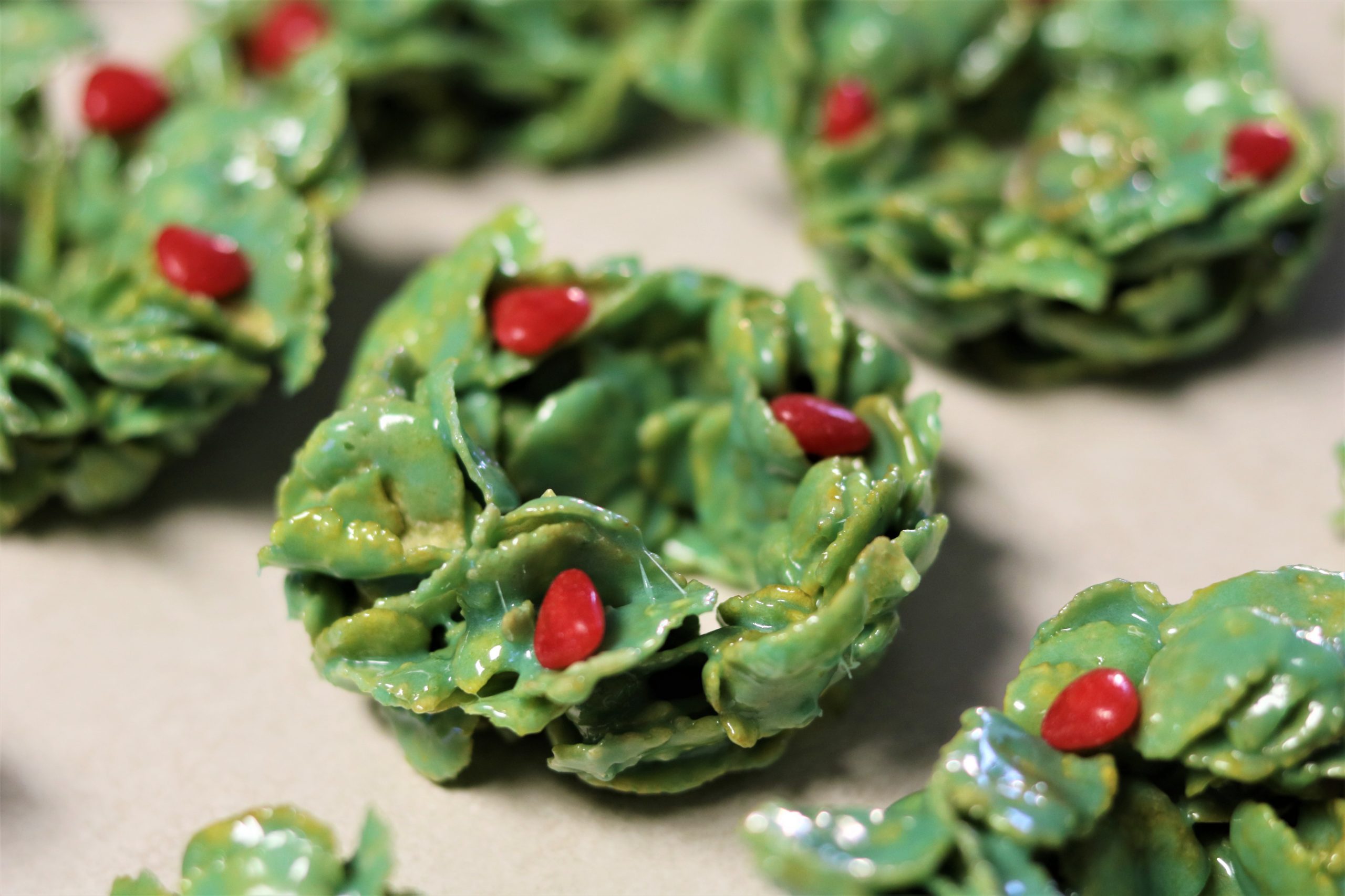 CORNFLAKE CHRISTMAS WREATHS... - MY HAPPY PLACE