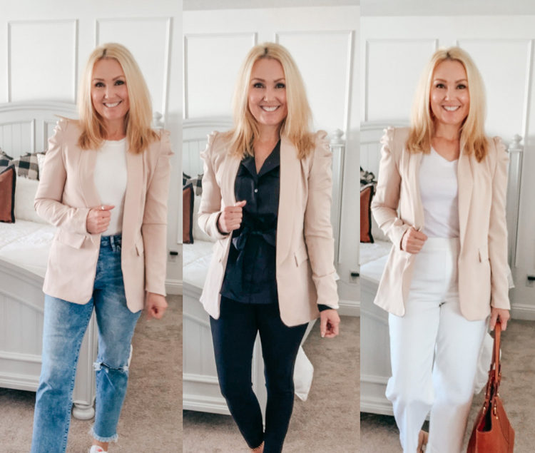 3 WAYS TO STYLE A BLAZER