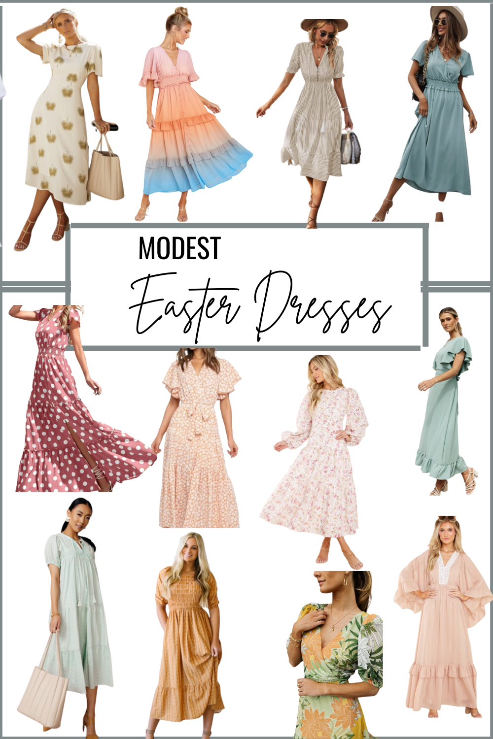 Modest Easter Dresses for 2022 - MY HAPPY PLACE