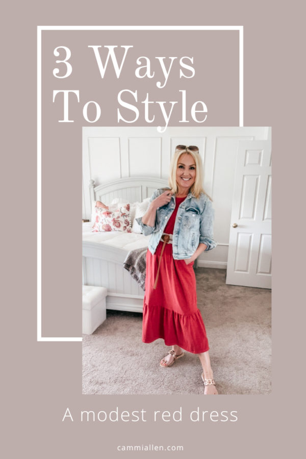 3 Ways To Style A Red Dress... - MY HAPPY PLACE