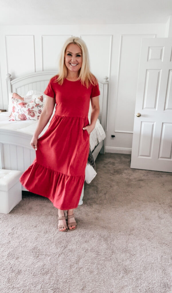 ways to style a red dress