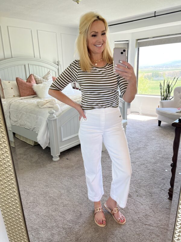 What To Wear With Wide Leg Cropped Pants ... - MY HAPPY PLACE