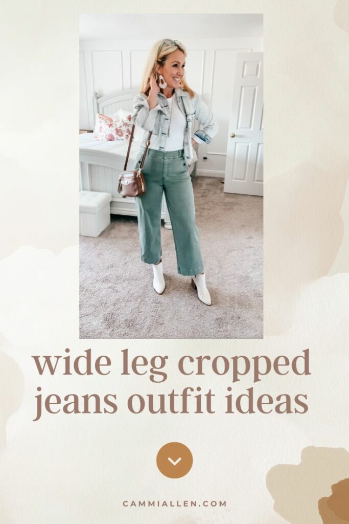 What To Wear With Wide Leg Cropped Pants ... - MY HAPPY PLACE