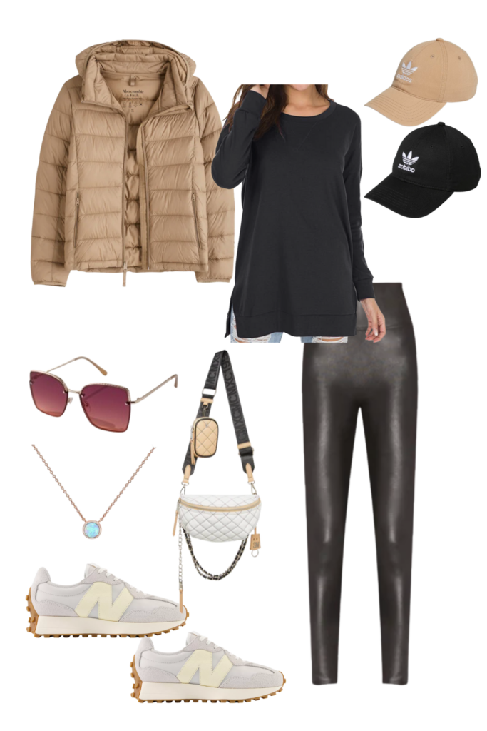 how to wear leather leggings