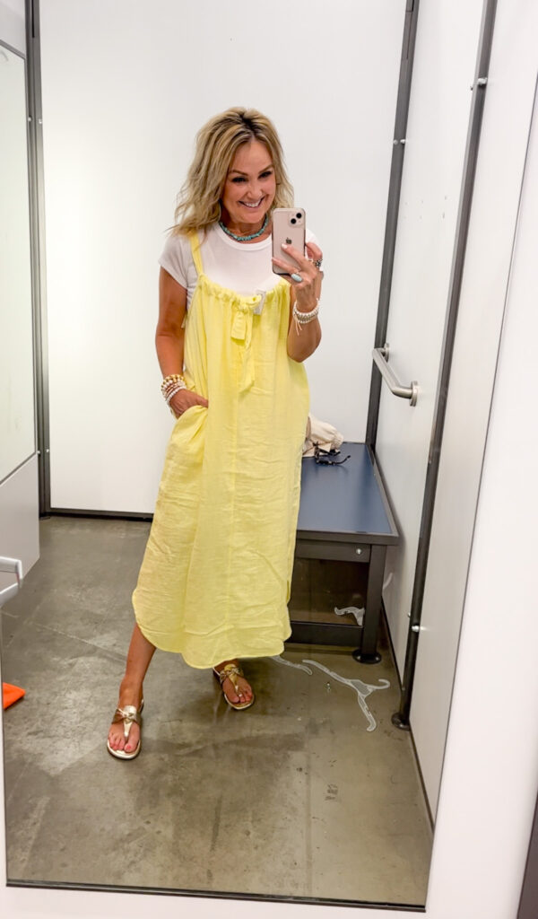 Old navy best sale yellow dress